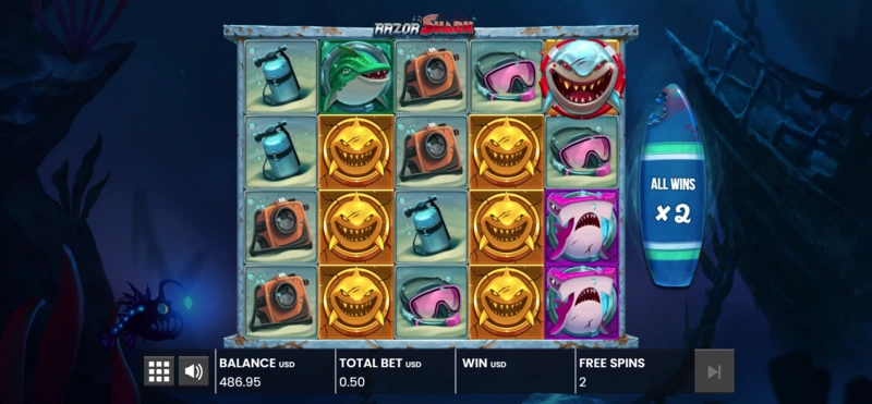 Razor Shark slots